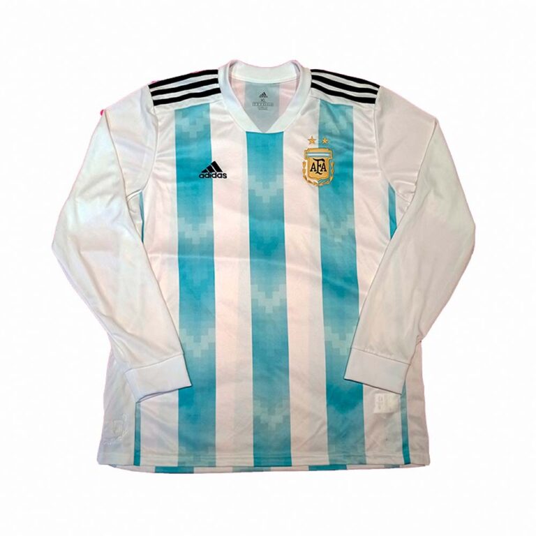 camiseta titular 2018 manga larga
