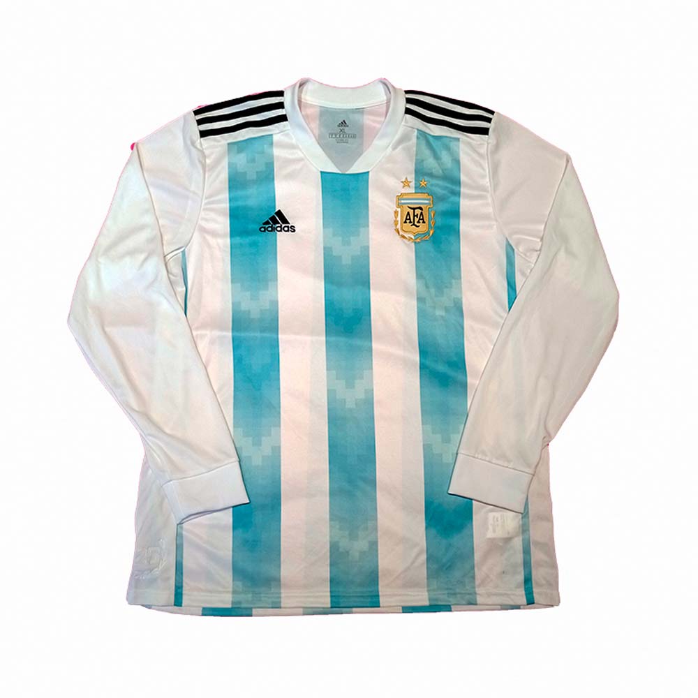 camiseta titular 2018 manga larga