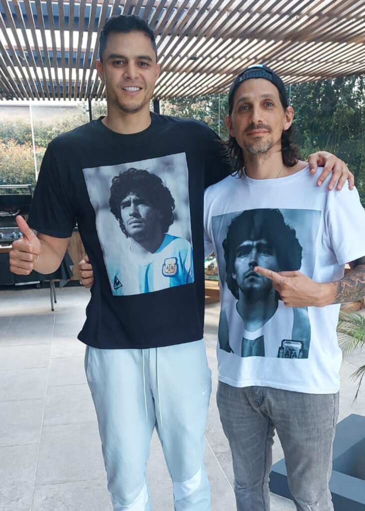 remera diego maradona