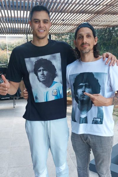 remera diego maradona